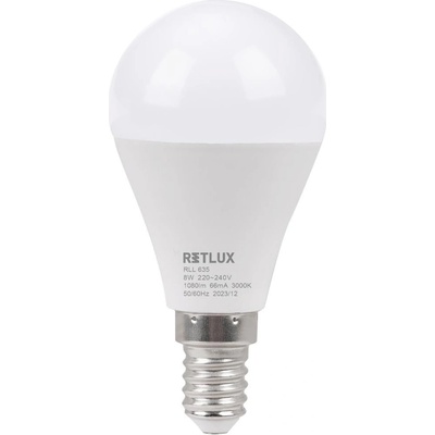 Retlux G45 E14 miniG 8W WW D