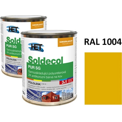 Soldecol PUR SG 0,75L RAL 1004