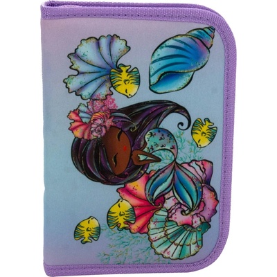 OCTOPUS Несесер Octopus, 1 цип, 2прегради, празен, Mermaid (24622-А-MERMAID)