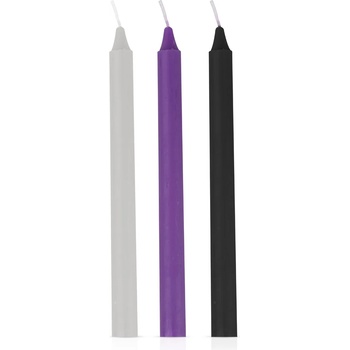 Image 1 of Easytoys Fetish Collection Sensual Hot Wax Candles 3 pcs