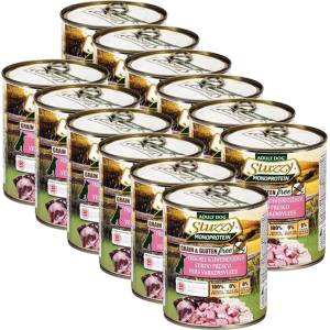 Stuzzy Консерва STUZZY Dog Monoprotein - свинско, 12 x 800г