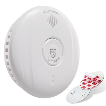 Image 1 of oneConcept SHD by oneConcept, детектор за дим DOF Pro10, пластмасов, предупредителен сигнал: 85 dB, живот на батерията 10 години (DHS1_Pro10mount_1) (DHS1_Pro10mount_1)