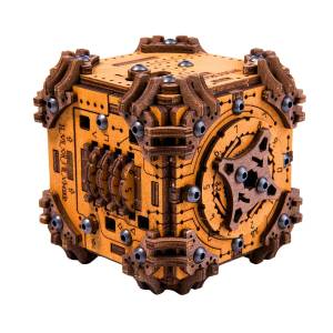 Wooden City Дървен 3D пъзел Wooden City, серия Escape Room - Тайната на тесеракта (WR362)