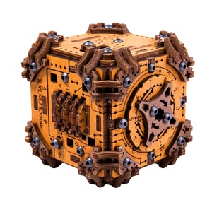 Wooden City Дървен 3D пъзел Wooden City, серия Escape Room - Тайната на тесеракта (WR362)