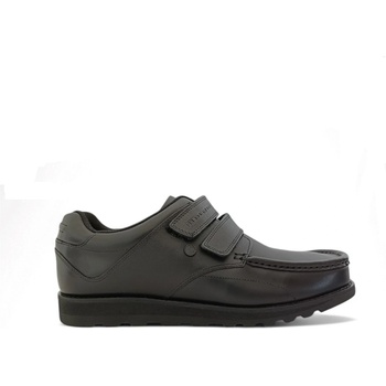 Image 1 of Pretty Green Harrow Vel Mens - Black