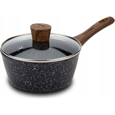 NAVA Rendlík se skleněným víkem granitový NATURE 18 cm 1,6 l