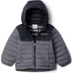 Columbia Детско синтетично яке Columbia Kid's Powder Lite II/2 Hooded Jacket Synthetic jacket - Grey (703-4650-0513)