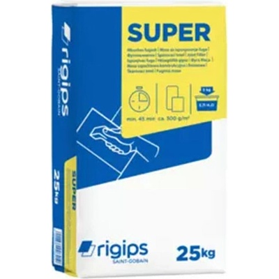 RIGIPS Saint-Gobain Construction Products,s.r.o. RIGIPS Špárovací tmel SUPER /25kg 721310006