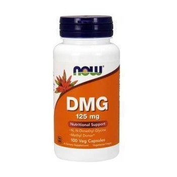 NOW Диметилглицин - dmg 125 мг. - 100 капсули - now foods, nf0472