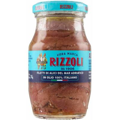 Rizzoli filety z ančovičiek v oleji 145 g