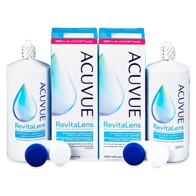 Johnson & Johnson Разтвор Acuvue RevitaLens 2 x 360 ml