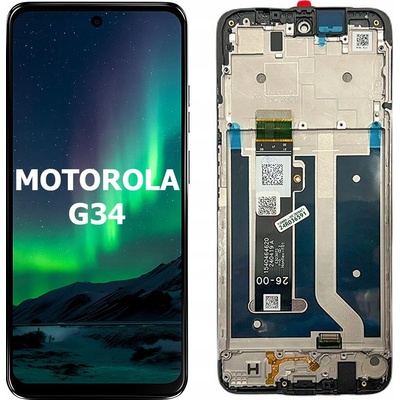 LCD Displej + Rám Motorola Moto G34 - originál