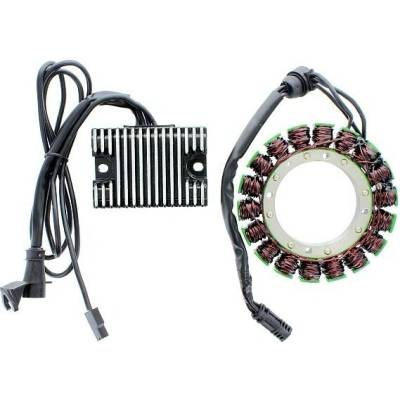 ELECTROSPORT vinutí alternátoru (stator) HARLEY DAVIDSON XL SPORTSTER 883/1200 (92-93) HIGHPOWER (3fázový+regulátor napětí ESR855 v kompletu)