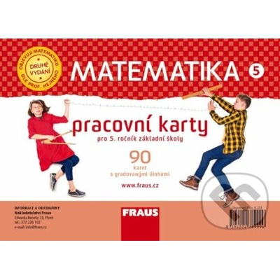 Matematika 5 - Pracovní karty pro 5. ročník ZŠ - neuveden