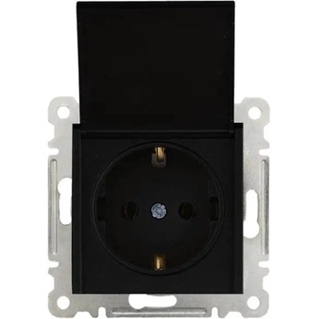 Makel КОНТАКТ ЕДИНИЧЕН С КАПАК МЕХАНИЗЪМ ЧЕРЕН makel karea line