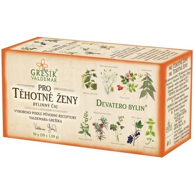 Grešík Pro těhotné ženy čaj 20 x 1,5 g