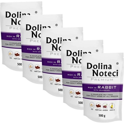 Dolina Noteci Premium Adult Rich In Rabbit with Cranberry 5 x 500 g