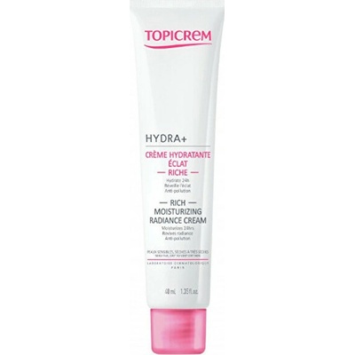 Topicrem Hydra+ Rich Moisturising Radiance Cream 40 ml