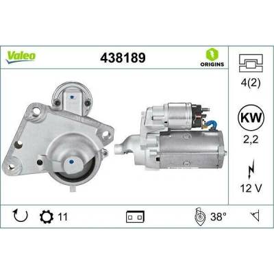 Startér VALEO 438189