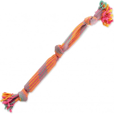 Dog Fantasy preťahovadlo so zvukom vzor 1 3 knoty 53 cm
