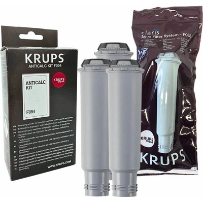 Krups F08801 3 ks + F0540010 odvápňovač