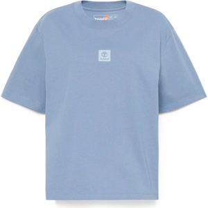 Timberland Дамска тениска Timberland Women's Stack Logo S/S Tee T-shirt - Stone Wash - размер XL (916-6721-0314)