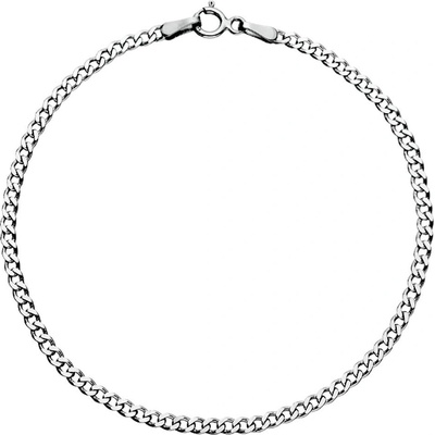 Zlaton náramek bílé zlato 000410411243