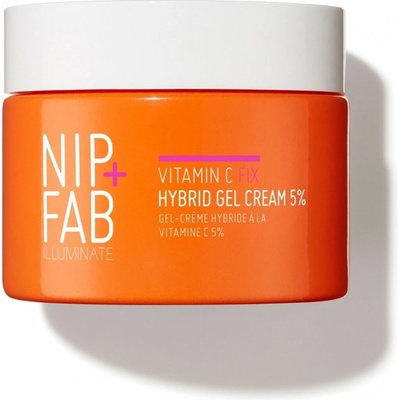 Nip + Fab Illuminate Vitamin C Fix Hybrid Gel Cream 5% Кремове за лице 50ml