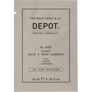 Depot No. 606 Sport Hair & Body Shampoo 2 в 1 за мъже 10 ml