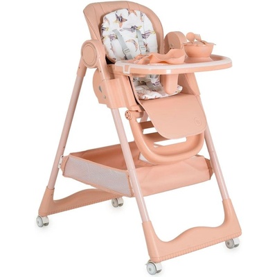 Moni Стол за хранене с подарък Surprise розов (3801005153039)