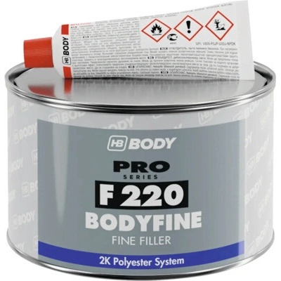 Polyesterový tmel HB Body F220 Bodyfine biely 1 kg