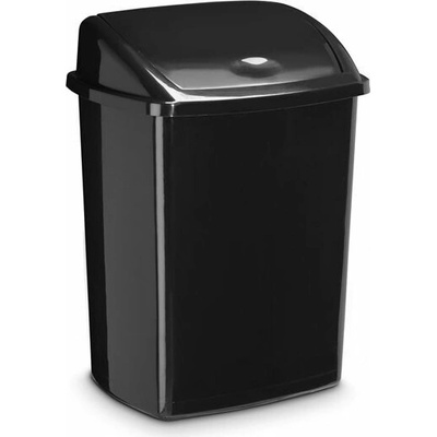 CEP Opadkový kôš na triedený odpad - čierny, 50 l