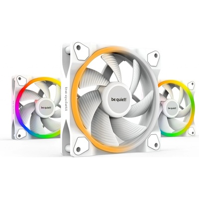 be quiet! Light Wings WHITE 120mm PWM high-speed Triple-Pack BL101