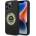 KARL LAGERFELD Кейс Karl Lagerfeld KLHCP14LSRSGRCK за iPhone 14 Pro 6.1", твърд, черен / черен, Silicone RSG (KF001207-0)
