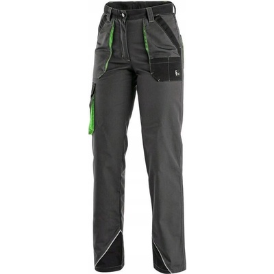Canis Pracovné nohavice SIRIUS AISHA ŠEDO ZELENÁ