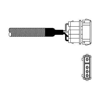 Lambda sonda DELPHI ES10976-12B1 (ES1097612B1)
