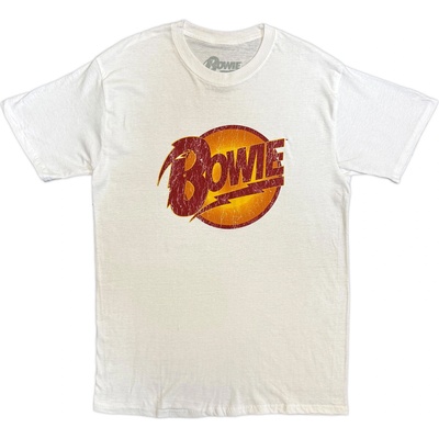David Bowie Vintage Diamond Dogs Logo White L Риза (BOWTS09MW03)