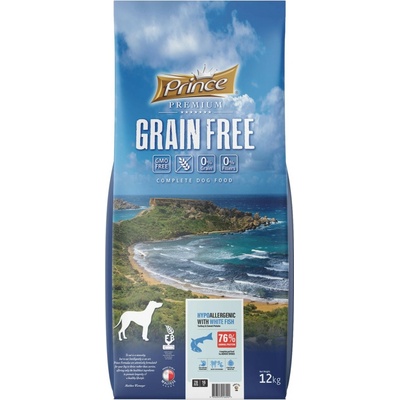 Prince hypoallergenic with white fish 12 kg
