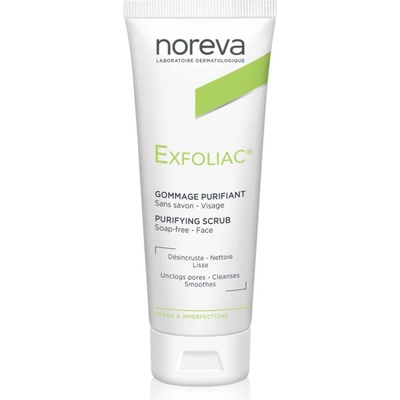 Noreva Exfoliac Purifying Scrub почистващ пилинг за проблемна кожа 50ml