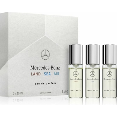 Mercedes-Benz Land Sea Air EDP 10 ml + Mercedes-Benz Sea EDP 10 ml + Mercedes-Benz Land EDP 10 ml