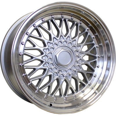 Racing Line BY479 7x15 4x100 ET35 silver polished rim