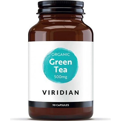 Viridian 100% Organic Green Tea 90 kapslí
