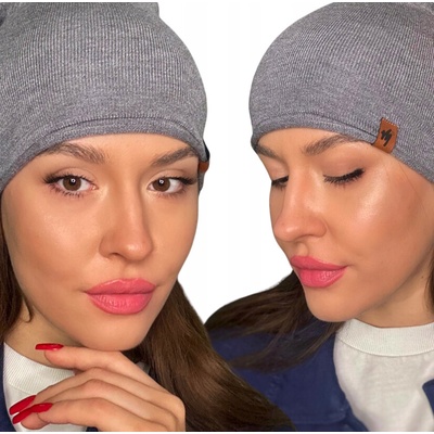 Fashionweek Bavlněná dámská čepice S2923 grafitová