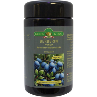 Green King Берберин - 60 капсули