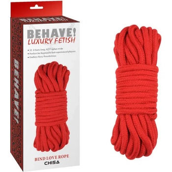 Image 1 of Chisa Novelties Behave! Bing Love Rope Red