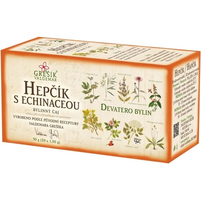 Grešík Hepčík čaj 20 x 1,5 g