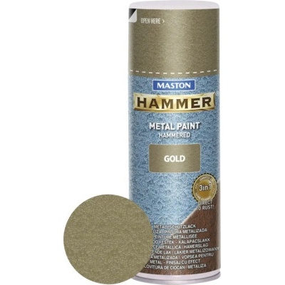 Maston Ochranná kladivková Hammer zlatá 400 ml