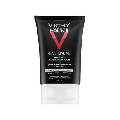 Vichy Homme успокояващ балсам за след бръснене Sensi Baume Soothing After-Shave Balm 75 ml