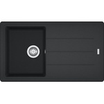 Franke INSET BFG 611-86 3 1/2″ WWK REV WOF onyx (114.0370.202) Мивка за вграждане