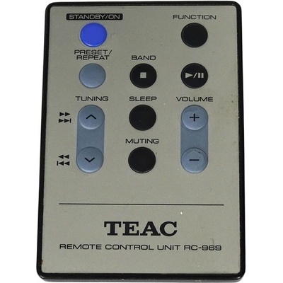 съвместим TEAC RC-969 - съвместимо дистанционно управление на марката General (RC-969)